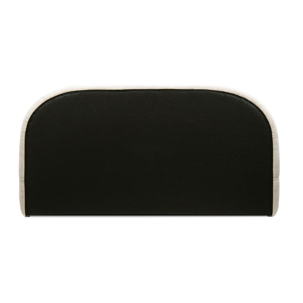 English Elm Archie Puffy Arch Headboard Queen Platform Bed Chenille Upholstered Minimalist Frame B2719P479035