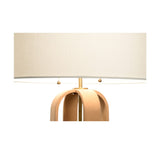 Ovalay Cork Table Lamp Brown, Gold 61400-WILDWOOD Wildwood