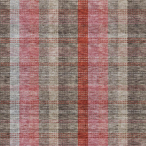 HomeRoots 5' Classic Plaid Washable Area Rug for Indoor and Outdoor Use - Durable, Stylish, Easy Care Design 5' X 8' 614000