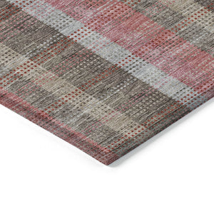HomeRoots 5' Classic Plaid Washable Area Rug for Indoor and Outdoor Use - Durable, Stylish, Easy Care Design 8' X 10' 614002