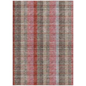 HomeRoots 5' Classic Plaid Washable Area Rug for Indoor and Outdoor Use - Durable, Stylish, Easy Care Design 8' X 10' 614002