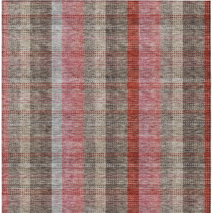 HomeRoots 5' Classic Plaid Washable Area Rug for Indoor and Outdoor Use - Durable, Stylish, Easy Care Design 10' X 14' 614004