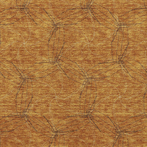 HomeRoots 5' Copper and Ivory Geometric Indoor Outdoor Area Rug - Stylish, Durable, Machine Washable Design 8' X 10' 614068