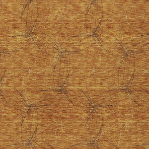 HomeRoots 5' Copper and Ivory Geometric Indoor Outdoor Area Rug - Stylish, Durable, Machine Washable Design 10' X 14' 614070