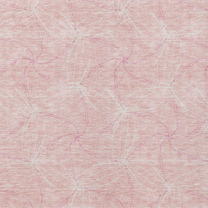 HomeRoots 5' Pink and Ivory Geometric Indoor-Outdoor Area Rug - Stylish, Washable, Stain-Resistant Design for Homes 8' X 10' 614104