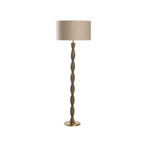 Link Tree Floor Lamp Brown, Gold 61412-WILDWOOD Wildwood