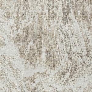 HomeRoots 5' Stylish Taupe and Ivory Abstract Washable Indoor-Outdoor Area Rug for Versatile Decor & Comfort 8' X 10' 614314