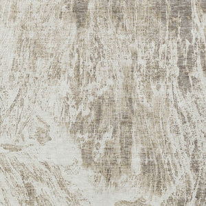 HomeRoots 5' Stylish Taupe and Ivory Abstract Washable Indoor-Outdoor Area Rug for Versatile Decor & Comfort 10' X 14' 614316