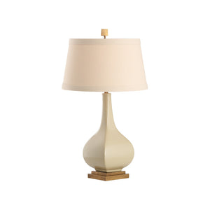 Wildwood Dawson Lamp With Spruce Glaze Porcelain And Antique Bronze Base — Hand-Finished Artisanal Lighting Green 61443