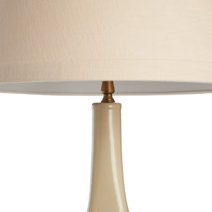 Wildwood Dawson Lamp With Spruce Glaze Porcelain And Antique Bronze Base — Hand-Finished Artisanal Lighting Green 61443