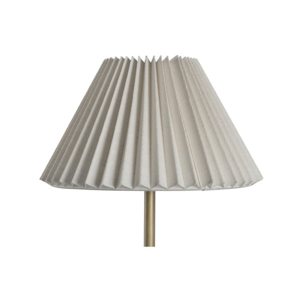 Wildwood Margot Antique Brass Rechargeable Lamp — Dimmable 2700K Warm Led, Portable Pleated Shade Accent 61448