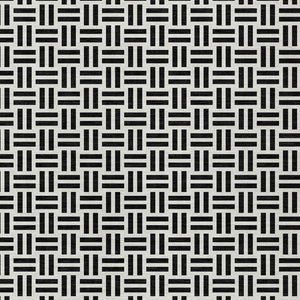 HomeRoots 5' Stylish Black and Ivory Geometric Area Rug - Durable, Washable, Perfect for Indoor & Outdoor Spaces 5' X 8' 614720