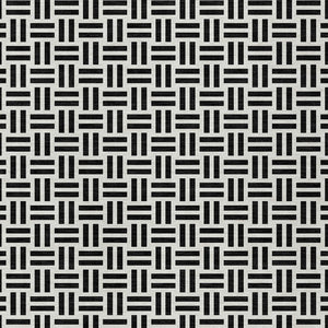 HomeRoots 5' Stylish Black and Ivory Geometric Area Rug - Durable, Washable, Perfect for Indoor & Outdoor Spaces 8' X 10' 614722