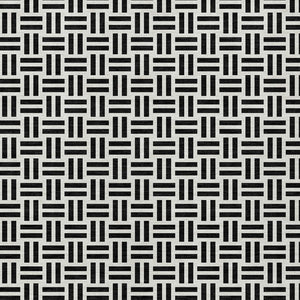 HomeRoots 5' Stylish Black and Ivory Geometric Area Rug - Durable, Washable, Perfect for Indoor & Outdoor Spaces 10' X 14' 614724
