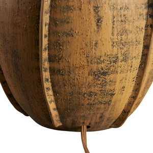 Wildwood Delfina Handmade Italian Ceramic Table Lamp With Sabbiato Glaze, White Cone Shade, 24" Height 61475