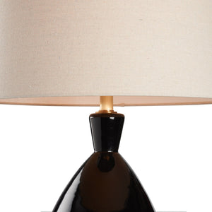Wildwood Antonello Italian Ceramic Table Lamp With Two-Tone Metallic Glaze And Textured Etruscan Base, 33" 61478