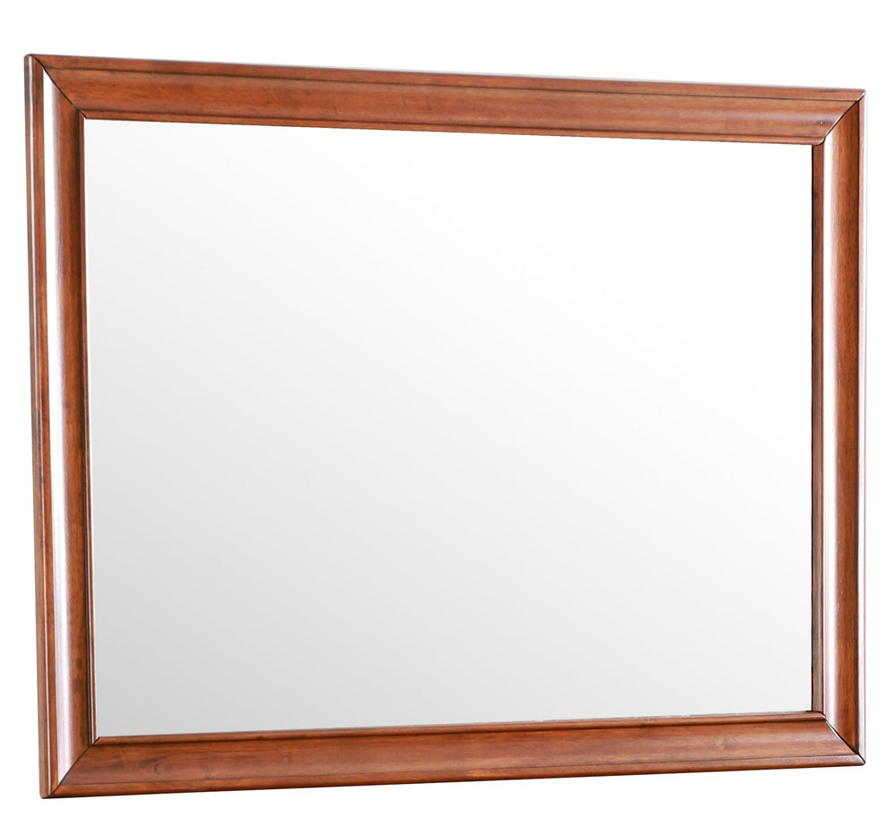 English Elm LaVita Oak Mirror G8850-M — 45" Wide Low-Distortion Glass, Durable Wood Veneer Frame, Timeless Oak Finish B078108497