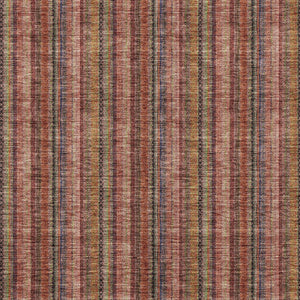 HomeRoots 5' Striped Washable Area Rug in Blush, Burgundy, and Pink – Perfect for Indoor and Outdoor Spaces 10' X 14' 615036