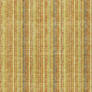 HomeRoots 5' Gold and Copper Striped Area Rug - Stylish, Durable, Washable Indoor-Outdoor Accent for Any Space 8' X 10' 615058