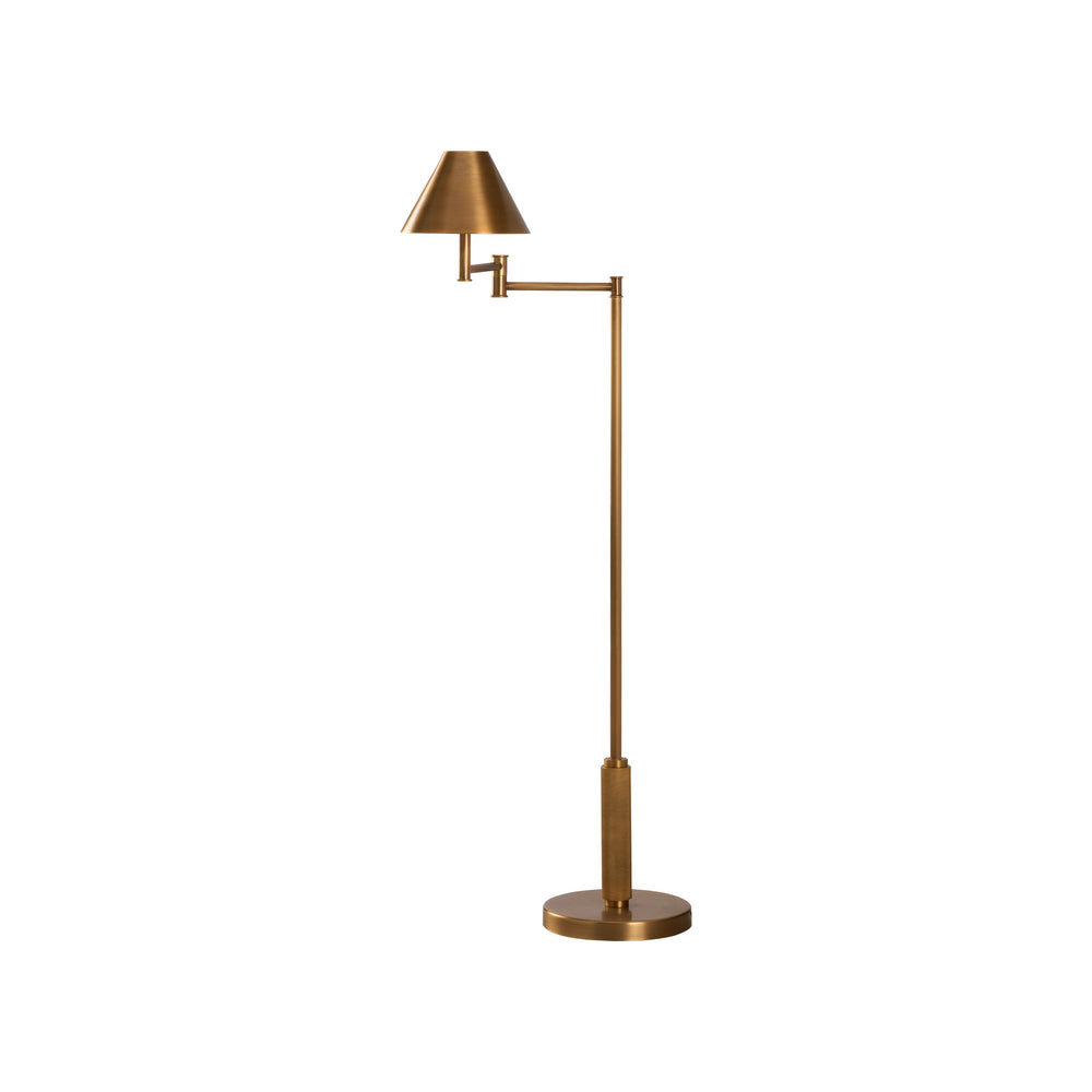 Wildwood Woodbury Floor Lamp - Elegant Modern Design With Gold Finish, Perfect For Sophisticated Home Décor Gold  61511