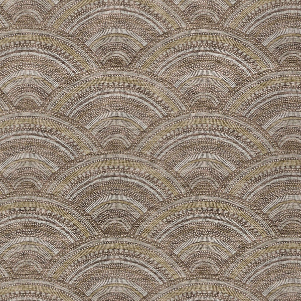 HomeRoots 5' Geometric Washable Area Rug in Brown, Beige, and Taupe - Perfect for Indoor & Outdoor Spaces! 5' X 8' 615189