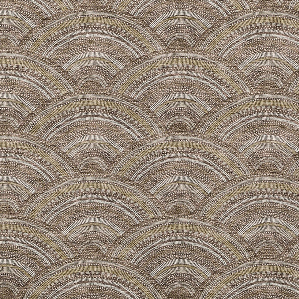 HomeRoots 5' Geometric Washable Area Rug in Brown, Beige, and Taupe - Perfect for Indoor & Outdoor Spaces! 9' X 12' 615192