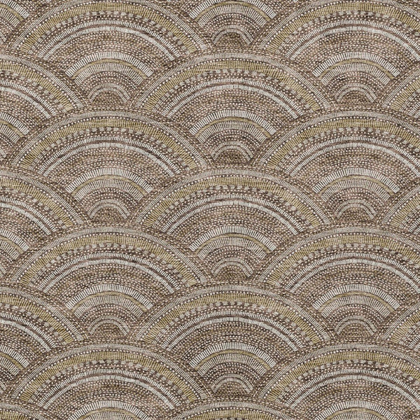HomeRoots 5' Geometric Washable Area Rug in Brown, Beige, and Taupe - Perfect for Indoor & Outdoor Spaces! 10' X 14' 615193