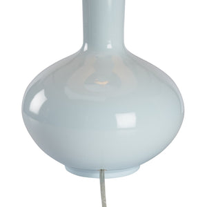 Wildwood Darcy Ceramic Table Lamp — 29" Glossy Light-Blue Gourd Shape For Soothing Ambient Light & Style 61528