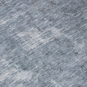 HomeRoots 5' Blue and Gray Abstract Area Rug - Washable, Stain-Resistant, Perfect for Indoor and Outdoor Spaces 8' Round 615502