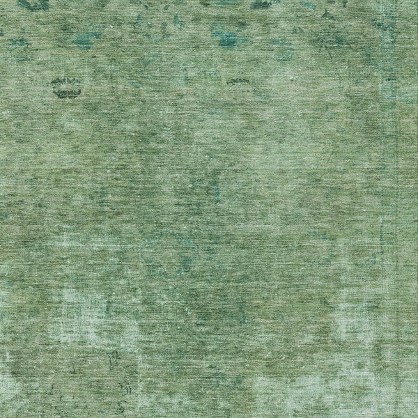 HomeRoots 5' Abstract Sage & Mint Green Area Rug - Stylish, Washable, Indoor/Outdoor, Durable & Easy-Care Design 10' X 14' 615511