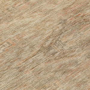 HomeRoots 5' Beige and Taupe Aztec Washable Area Rug – Versatile Indoor/Outdoor Design for Any Space 8' Round 615538
