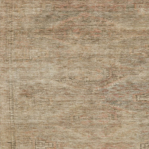 HomeRoots 5' Beige and Taupe Aztec Washable Area Rug – Versatile Indoor/Outdoor Design for Any Space 8' X 10' 615539