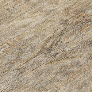 HomeRoots 5' Brown and Taupe Aztec Indoor Outdoor Area Rug - Stylish, Durable, Washable Accent for Any Space 8' Round 615544