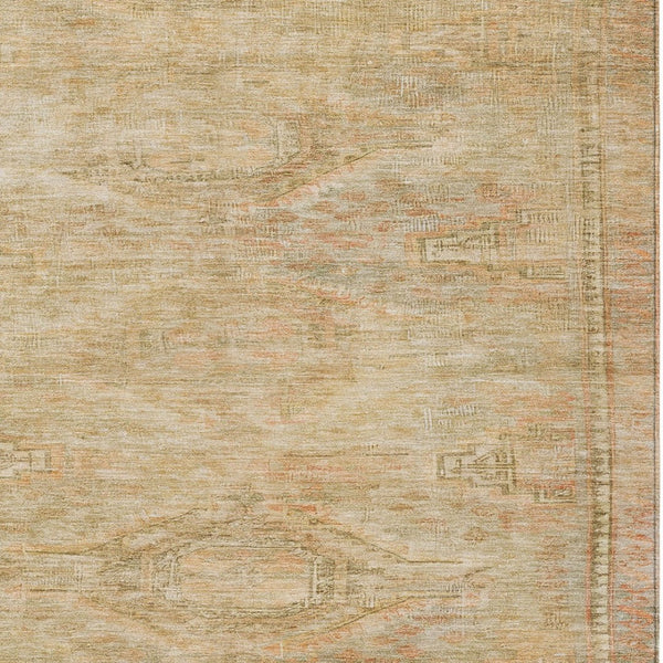 HomeRoots 5' Durable Aztec-Inspired Washable Indoor/Outdoor Area Rug for Versatile Home Styling & Easy Care 5' X 8' 615549