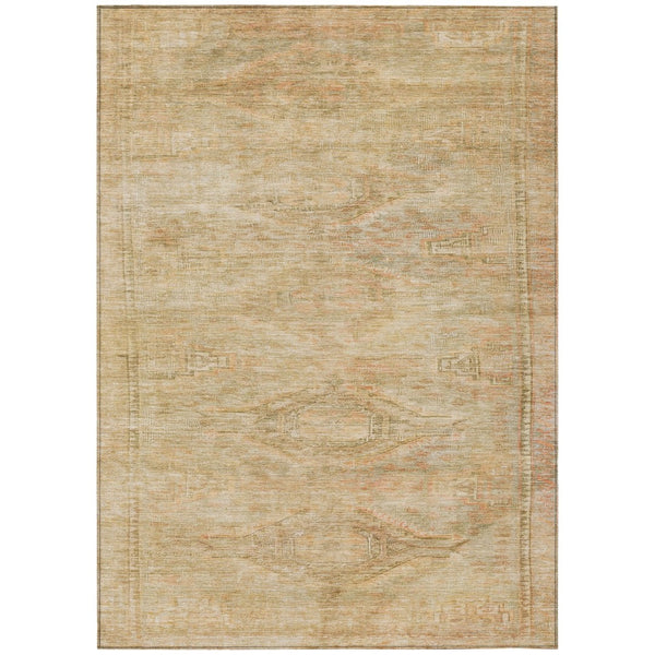 HomeRoots 5' Durable Aztec-Inspired Washable Indoor/Outdoor Area Rug for Versatile Home Styling & Easy Care 8' X 10' 615551