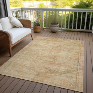 HomeRoots 5' Durable Aztec-Inspired Washable Indoor/Outdoor Area Rug for Versatile Home Styling & Easy Care 9' X 12' 615552