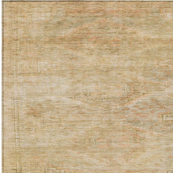 HomeRoots 5' Durable Aztec-Inspired Washable Indoor/Outdoor Area Rug for Versatile Home Styling & Easy Care 10' X 14' 615553