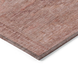 HomeRoots 5' Stylish Terra Cotta and Salmon Aztec Indoor-Outdoor Rug for Comfort, Durability, and Easy Care 10' X 14' 615583