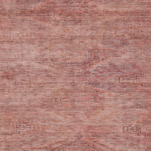 HomeRoots 5' Stylish Terra Cotta and Salmon Aztec Indoor-Outdoor Rug for Comfort, Durability, and Easy Care 10' X 14' 615583