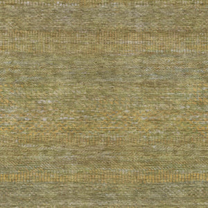 HomeRoots 5' Stylish Sage and Gold Striped Washable Area Rug for Indoor and Outdoor Spaces, Easy Care & Durable 8' X 10' 615635