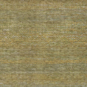 HomeRoots 5' Stylish Sage and Gold Striped Washable Area Rug for Indoor and Outdoor Spaces, Easy Care & Durable 9' X 12' 615636