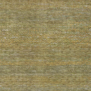 HomeRoots 5' Stylish Sage and Gold Striped Washable Area Rug for Indoor and Outdoor Spaces, Easy Care & Durable 10' X 14' 615637