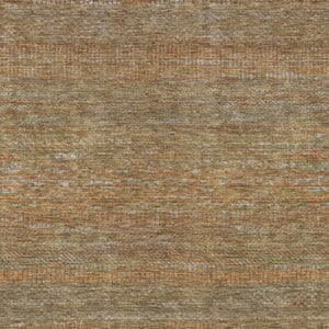 HomeRoots 5' Striped Taupe and Brown Area Rug - Washable, Indoor/Outdoor Versatile Floor Accent for Any Space 8' X 10' 615641
