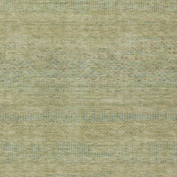 HomeRoots 5' Striped Wheat and Sage Indoor Outdoor Area Rug - Durable, Washable, Perfect for High-Traffic Spaces 10' X 14' 615679