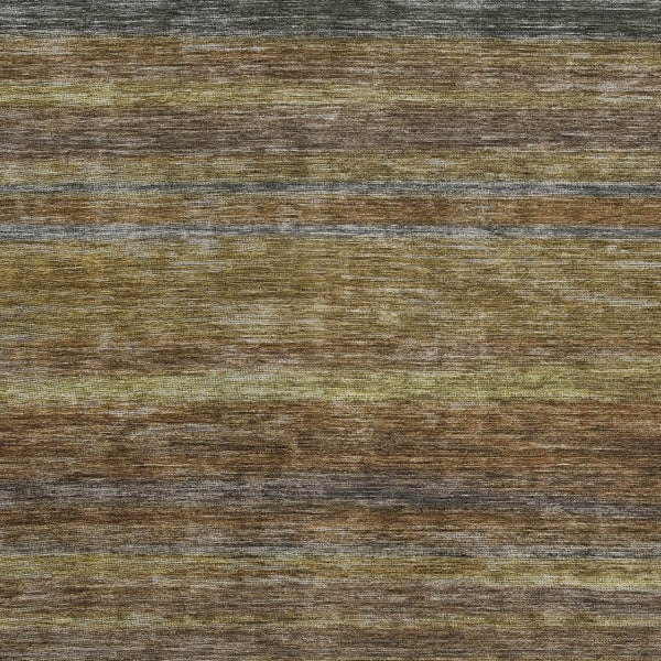 HomeRoots 5' Striped Washable Area Rug – Durable, Stain-Resistant Design for Indoor & Outdoor Spaces 10' X 14' 615835