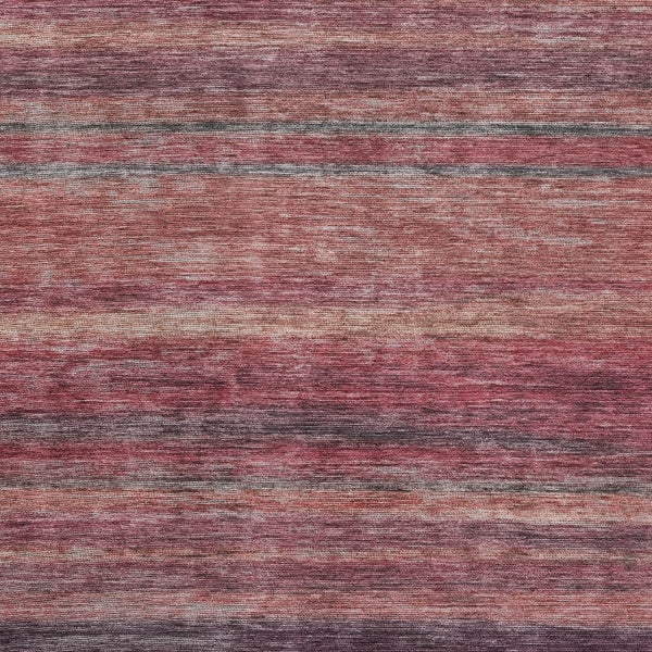HomeRoots 5' Striped Washable Area Rug in Rust and Blush - Durable, Stylish, Perfect for Indoor and Outdoor Use 10' X 14' 615853