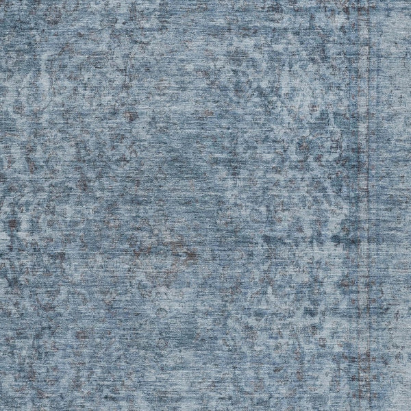 HomeRoots 5' Blue and Beige Abstract Area Rug – Stylish, Washable, and Durable for Indoor/Outdoor Spaces 5' X 8' 615999