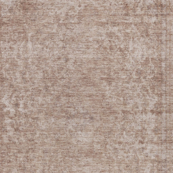 HomeRoots 5' Copper and Beige Abstract Area Rug – Stylish, Durable, Washable for Indoor & Outdoor Spaces 5' X 8' 616005