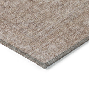 HomeRoots 5' Copper and Beige Abstract Area Rug – Stylish, Durable, Washable for Indoor & Outdoor Spaces 10' X 14' 616009
