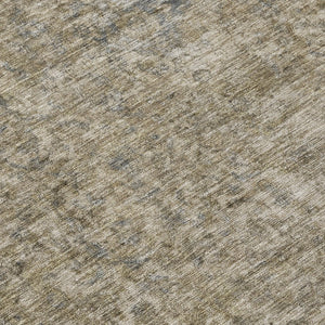 HomeRoots 5' Stylish Abstract Area Rug - Durable, Washable Design for Indoor & Outdoor Spaces, Stain Resistant 8' Round 616018